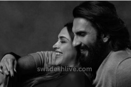 Actress Deepika Padukone and Ranveer Singh