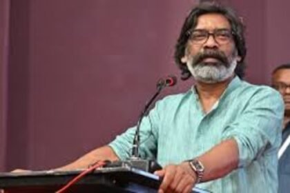 hemant soren take cm oath for the fourth time