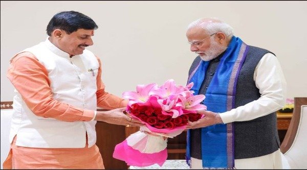 Prime Minister Narendra Modi paid courtesy call on CM Dr. Mohan Yadav