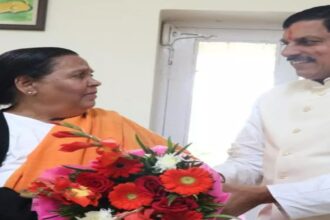 Former Chief Minister Ms. Uma Bharti congratulated Chief Minister Dr. Mohan Yadav