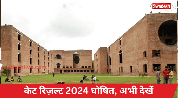 CAT Result 2024 declared, Engineers dominate, check from here...