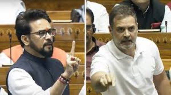 Anurag Thakur vs Rahul Gandhi in Lok Sabha