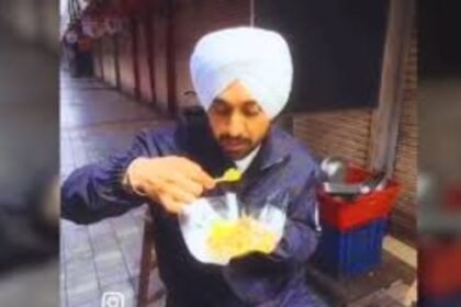 Singer Diljit Dosanjh arrives to eat 'Indouri Poha', gives message to stay healthy
