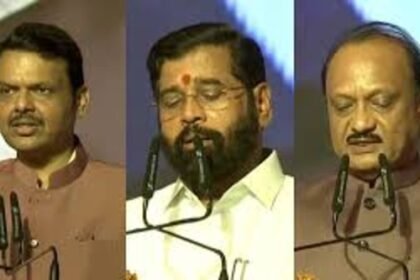 Fadnavis became CM for the third time, Pawar became Deputy CM for the sixth time, Shinde took the name of Bala Saheb.