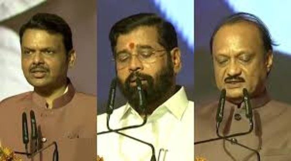 Fadnavis became CM for the third time, Pawar became Deputy CM for the sixth time, Shinde took the name of Bala Saheb.