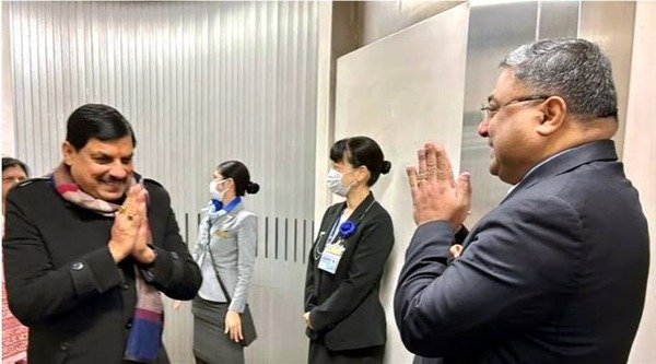 Chief Minister Dr. Mohan Yadav reached Japan