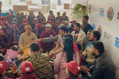 Grand Namami Gange Yagya performed on National Youth Day