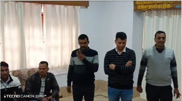 Lokayukta team arrested assistant commissioner taking bribe in Sidhi