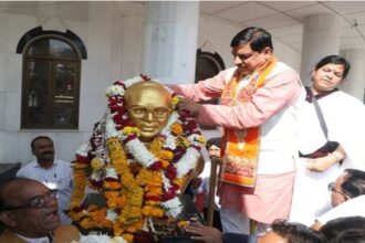 It is a privilege to visit the birthplace of the creator of the Constitution, Dr. Baba Saheb, on the auspicious day of Republic Day and pay his respects to him: Chief Minister Dr. Yadav.