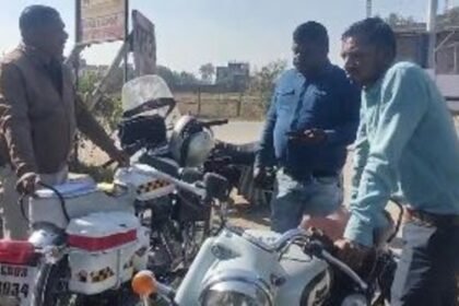 Traffic checking campaign continues in Ambikapur
