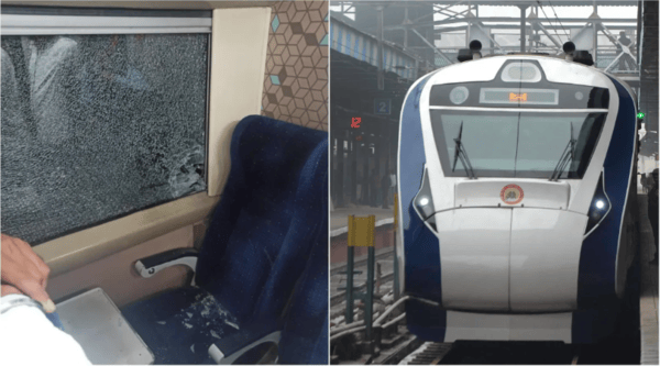 Stones pelted on Vande Bharat train in Solapur, Maharashtra, window of C-11 coach broken, investigation underway