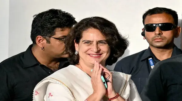 Priyanka Gandhi reached Shimla on personal visit, will celebrate New Year with family