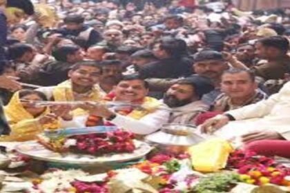 Chief Minister Dr. Yadav visited Banke Bihari Lal in Vrindavan