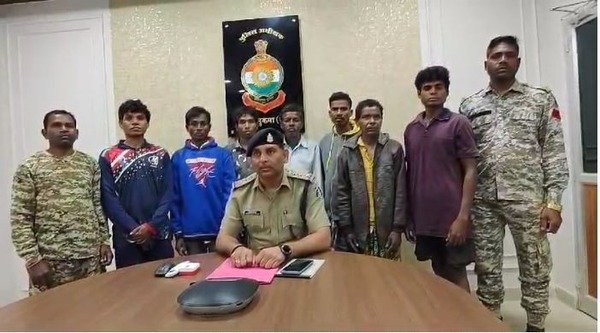 Sukma Police got big success, arrested 07 Naxalites