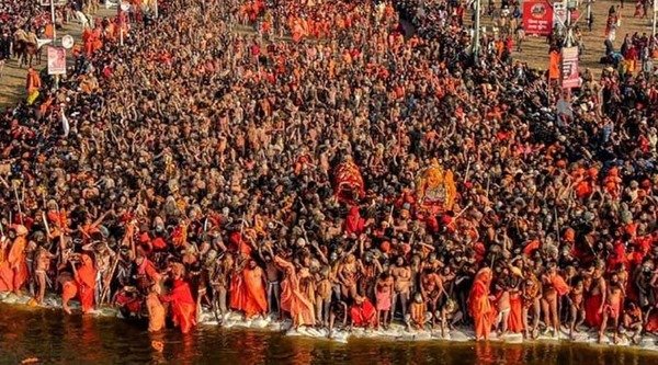 Flowers will be showered on 10 crore devotees with 25 quintals of rose petals.