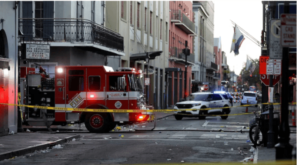 Truck crushed people celebrating New Year in America, explosion in Tesla car, terrorist conspiracy?