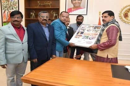 Chief Minister Dr. Yadav released the government calendar for the year 2025.