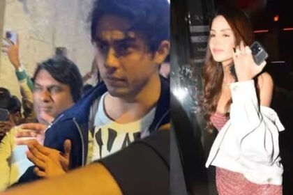 Aryan Khan spotted at New Year's party with rumored girlfriend Larissa Bonesi!