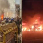 Tension after dispute, arson, violence with minister's driver for blowing horn in Jalgaon