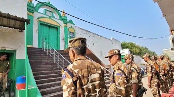Claim of finding evidence of temple in Sambhal Jama Masjid