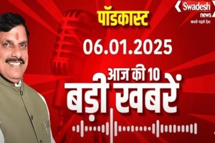 10 big news of country, state and world on 6 January Swadesh News