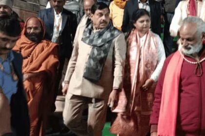 'MP's Mohan' reached the city of Krishna,