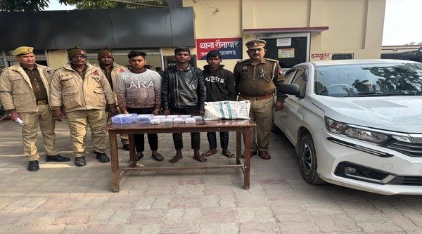 Azamgarh: Big revelation by police, four robbers arrested including criminal injured in encounter, robbery busted in 72 hours!