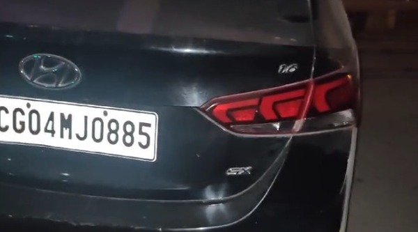 Raipur: Hit and run on the expressway