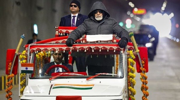 PM Modi inaugurated the Sonamarg Tunnel