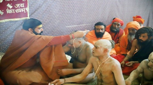 Brahmacharya initiation ceremony started in Mahakumbh