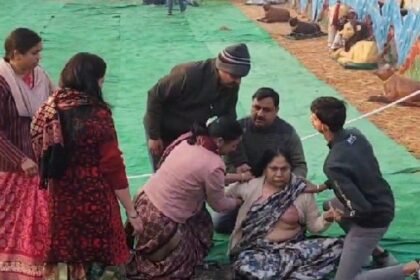 उत्तर प्रदेश: बागपत में जैन उत्सव के दौरान मंच टूटा, 5 लोगों की मौत, 40 घायल