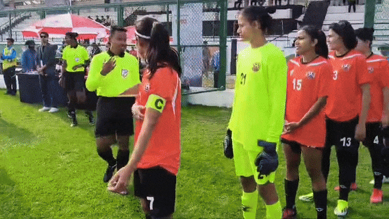 Slug: Odisha won the first match of women's football match in National Games in Haldwani.