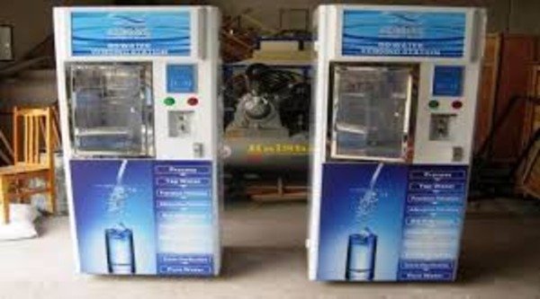 Free RO water available at the press of a button from water ATM in Maha Kumbh