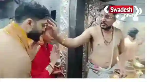 Mouni Roy did the darshan of Mahakal