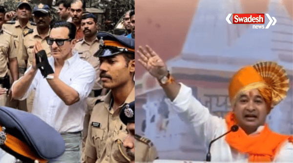 Minister Nitesh Rane's controversial statement on Saif Ali Khan