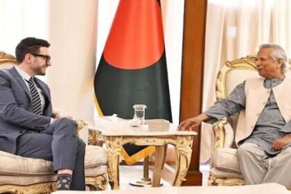 Bangladesh interim government chief Yunus meets George Soros' son