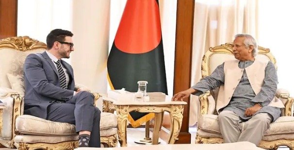 Bangladesh interim government chief Yunus meets George Soros' son