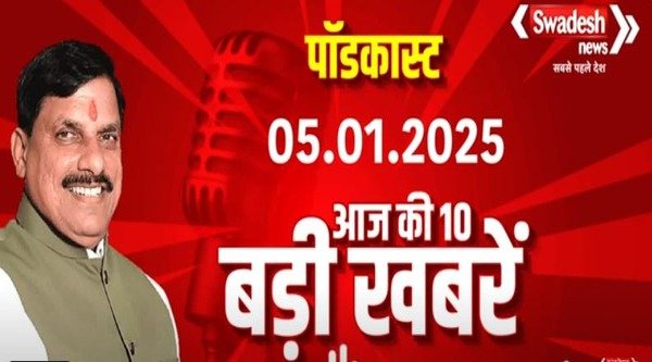 Know 10 big news of the country and the world in Swadesh Podcast