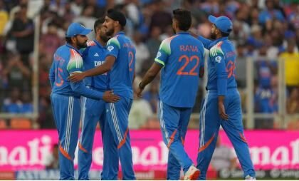 IND VS ENG 3rd ODI: India won the series 3-0 in Ahmedabad