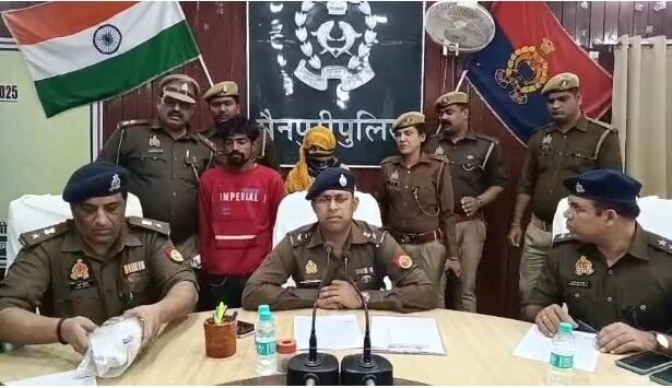 Mainpuri: Police revealed sensational murder within 24 hours, wife and lover arrested