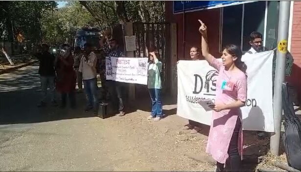 Student voice raised against fascist attack in Jamia