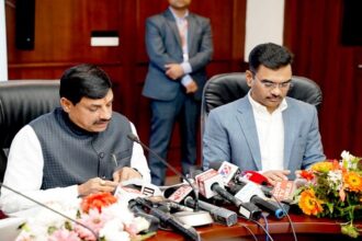 After returning from Japan trip, Chief Minister Dr. Yadav held a press conference in New Delhi.