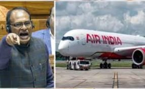 AIR INDIA: Si Shivraj nagbiyahe sa isa ka guba nga pulungkuan, ang oposisyon nagpautwas sang mga pamangkot
