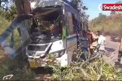 bus accident way jatashankar dham