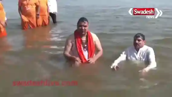 CM Dr. Mohan Yadav reached Mahakumbh