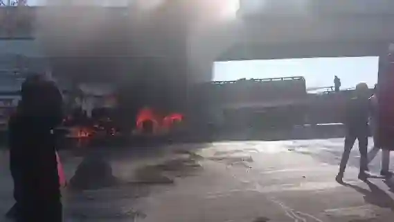 A person burnt alive in Neemuch