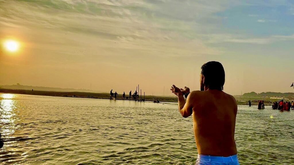 Mahakumbh 2025: MP Anurag Thakur takes a dip of faith in Sangam with his wife