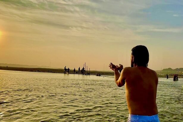 Mahakumbh 2025: MP Anurag Thakur takes a dip of faith in Sangam with his wife