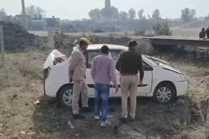 Jaipur: Two cars collide at Chaummu State Highway intersection.