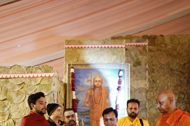 Deputy Chief Minister Jagdish Deora participated in the story organized on the life story of Adi Shankaracharya in 'Ekatm Dham'.